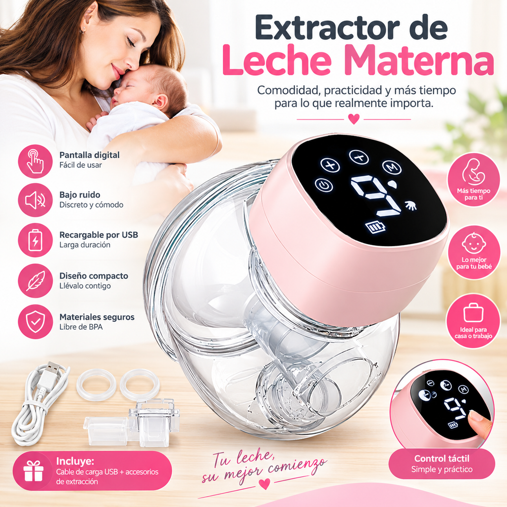 🤱 Extractor de Leche Materna Portátil